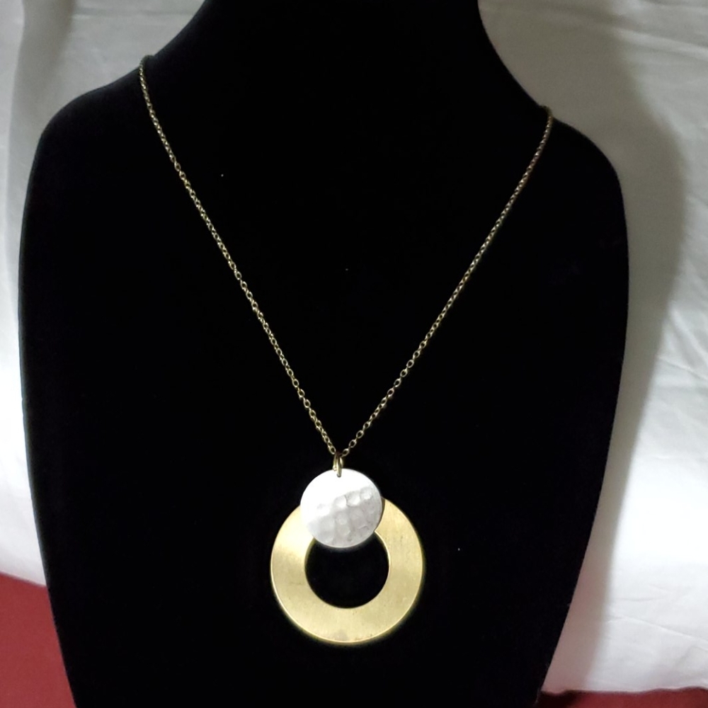 Matr Boomie Vitana Deco Disc Necklace